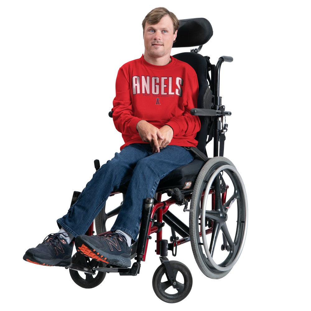 Los Angeles Angels G-III Sports by Carl Banks Adaptive Long Sleeve T-Shirt Red