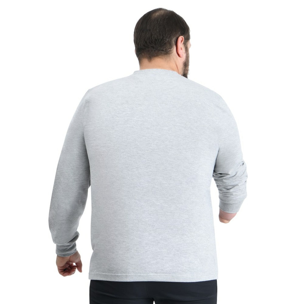 Texas Rangers G-III Sports by Carl Banks Adaptive Long Sleeve T-Shirt Gray