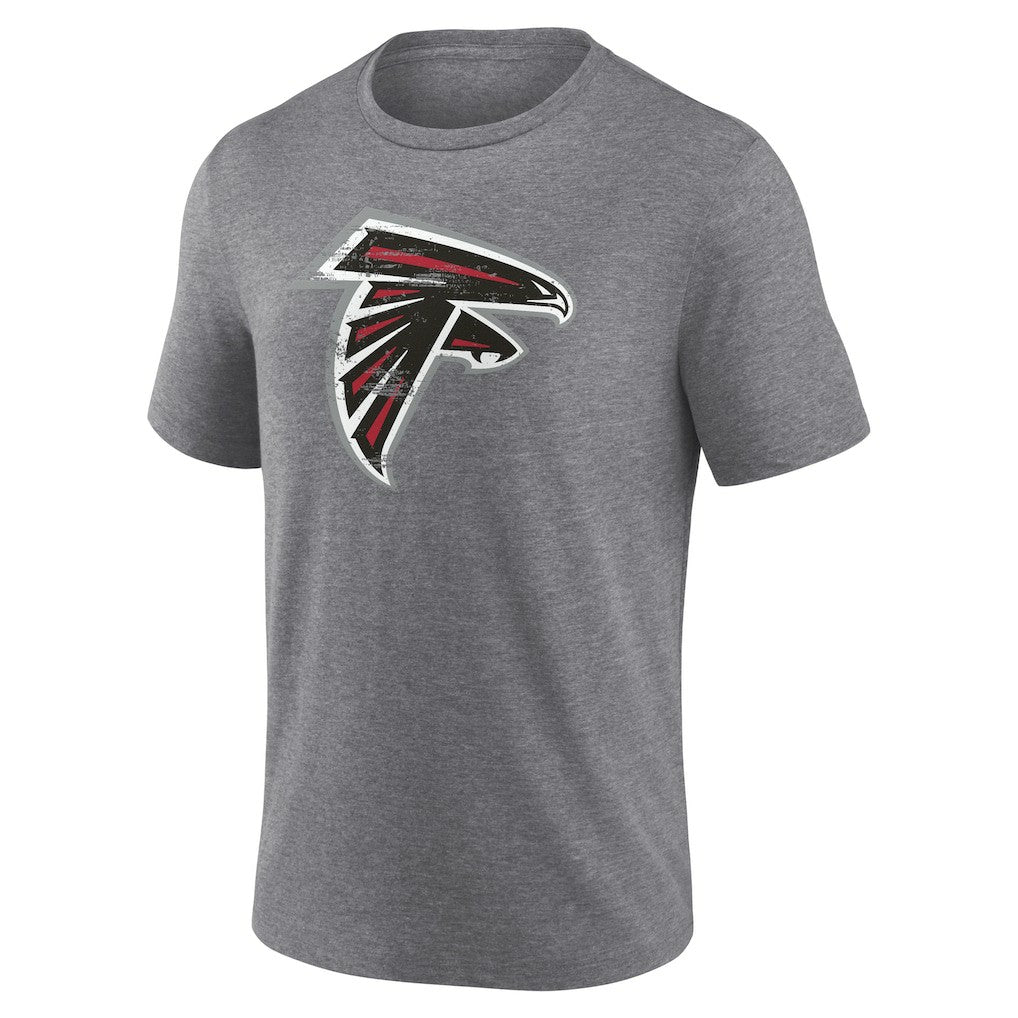 Atlanta Falcons Heritage Custom Name & Number Tri-Blend T-Shirt - Gray cheap
