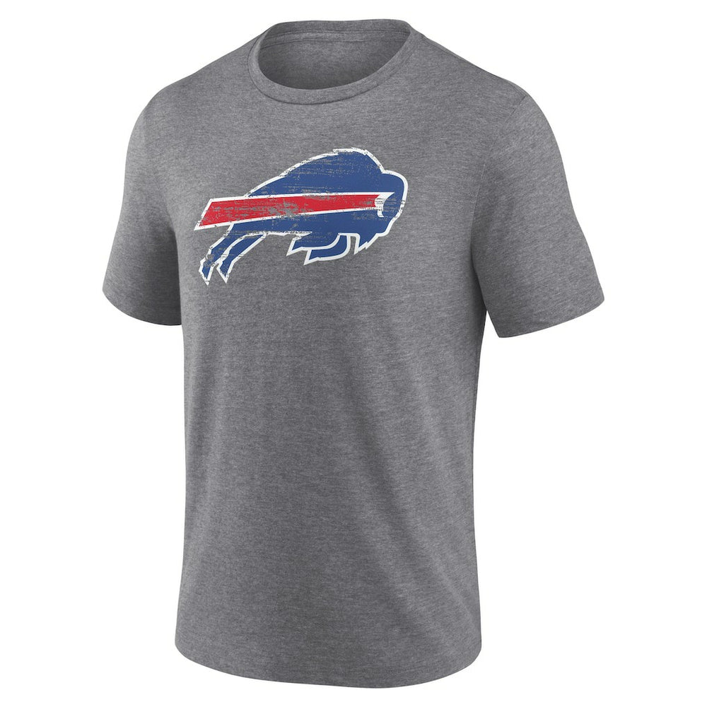 Buffalo Bills Heritage Custom Name & Number Tri-Blend T-Shirt - Gray discount