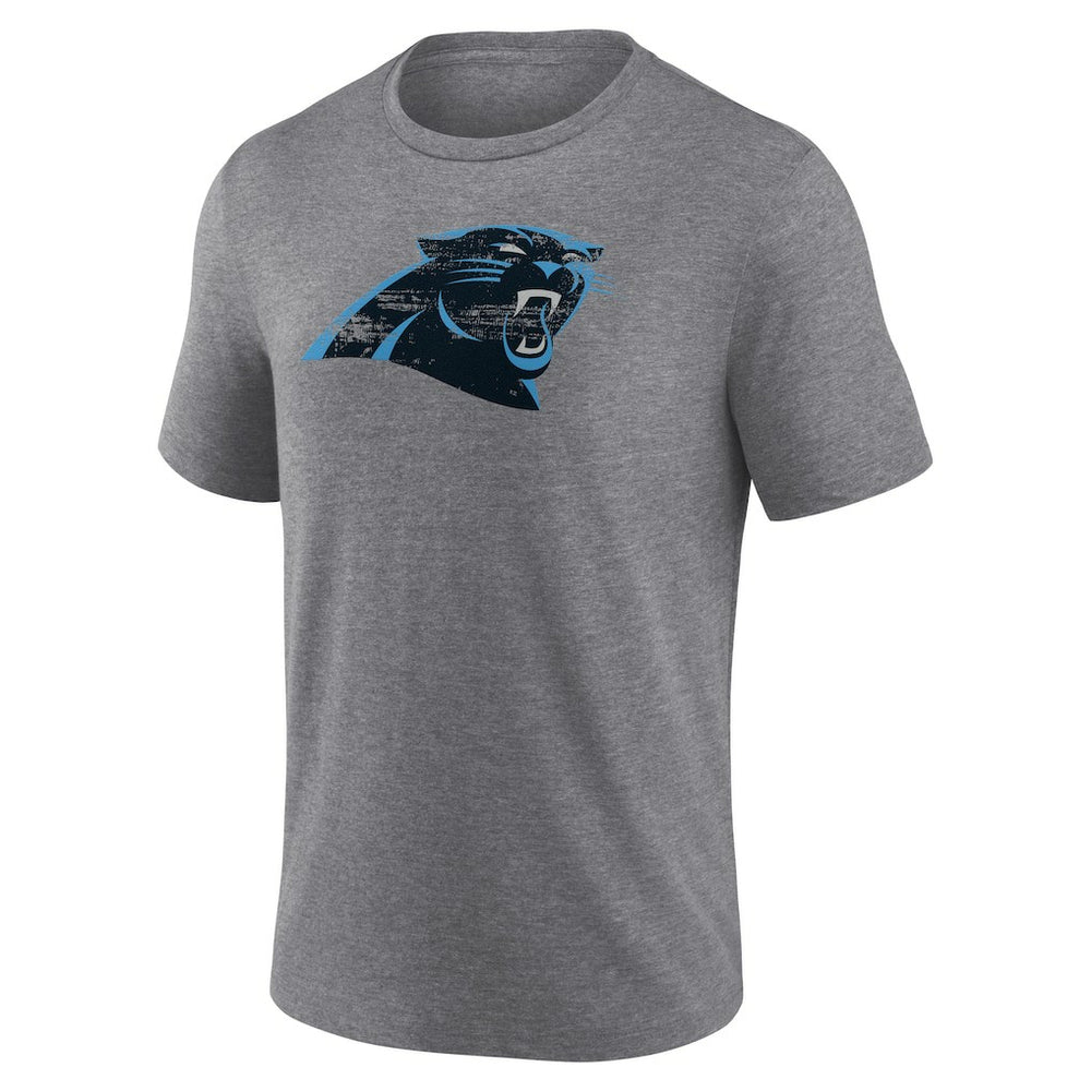Carolina Panthers Heritage Custom Name & Number Tri-Blend T-Shirt - Gray outlet
