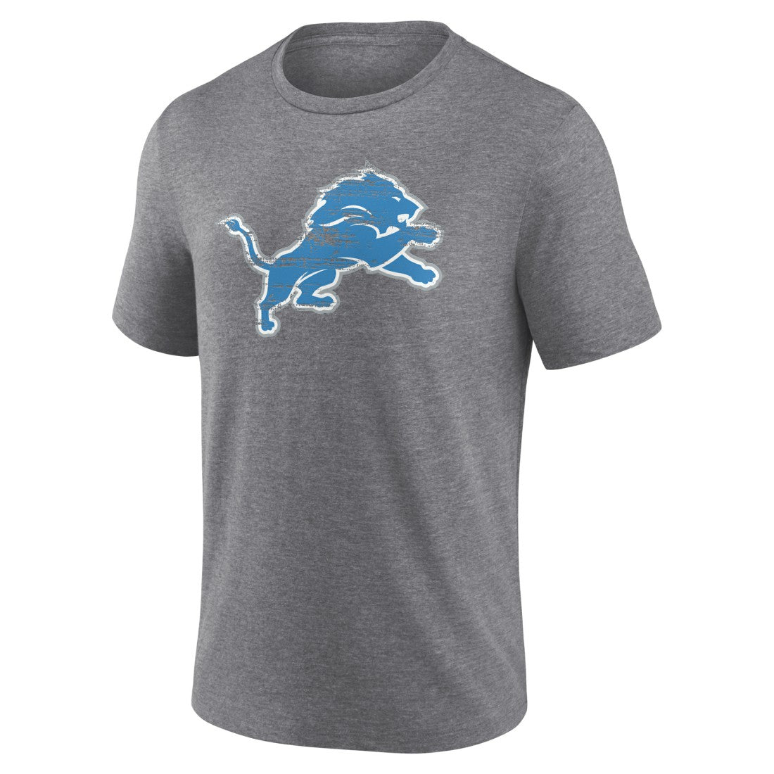 Detroit Lions Heritage Custom Name & Number Tri-Blend T-Shirt - Gray on sale