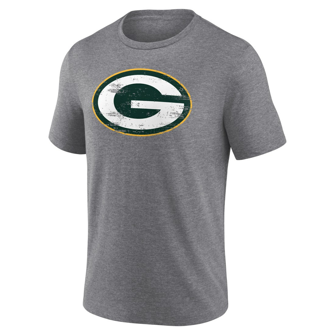 Green Bay Packers Heritage Custom Name & Number Tri-Blend T-Shirt - Gray cheap