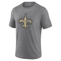 New Orleans Saints Heritage Custom Name & Number Tri-Blend T-Shirt - Gray cheap