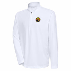 Club America Antigua Statement Quarter-Zip Pullover - White cheap