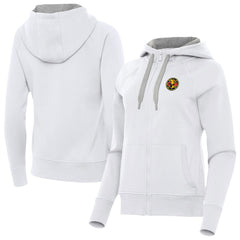 Club America Antigua Women's Takeover Full-Zip Hoodie - White on sale