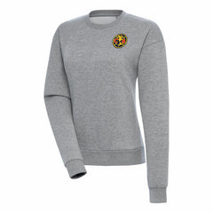 Club America Antigua Women's Takeover Pullover Sweatshirt - Heather Gray cheap