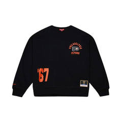 Philadelphia Flyers Mitchell & Ness Women's Vintage Crewneck Sweatshirt - Black Sweatshirts