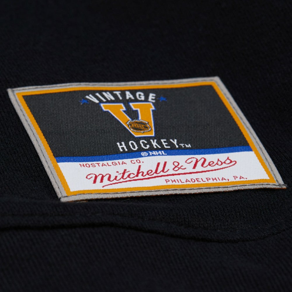 Philadelphia Flyers Mitchell & Ness Women's Vintage Crewneck Sweatshirt - Black Sweatshirts