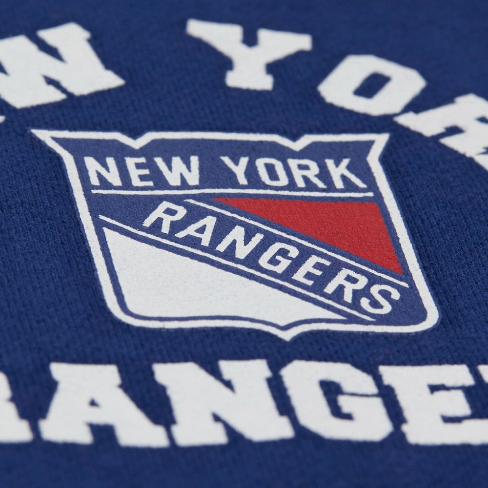New York Rangers Mitchell & Ness Women's Vintage Crewneck Sweatshirt - Blue Sweatshirts