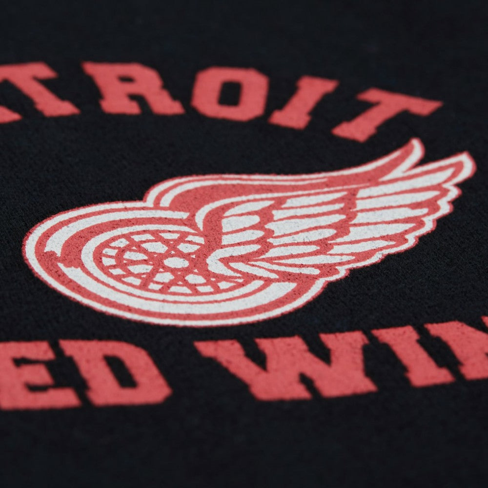 Detroit Red Wings Mitchell & Ness Women's Vintage Crewneck Sweatshirt - Black Sweatshirts