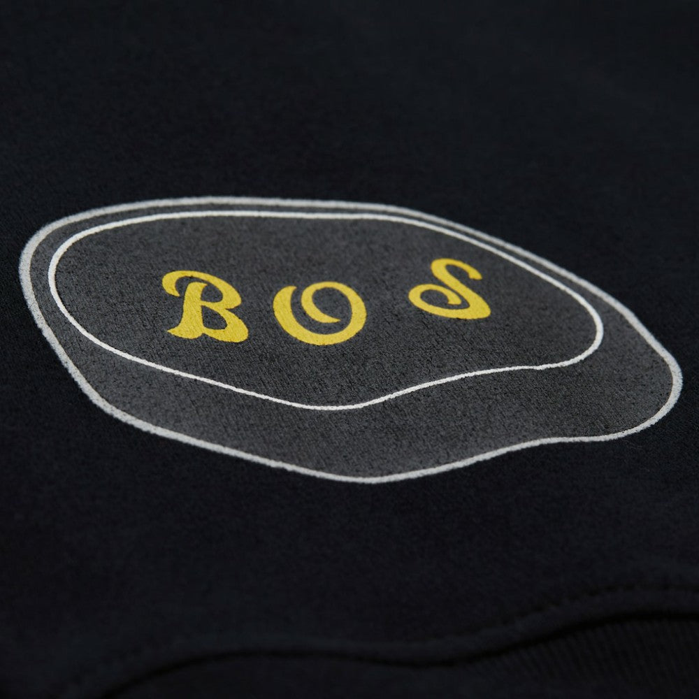 Boston Bruins Mitchell & Ness Women's Vintage Crewneck Sweatshirt - Black Sweatshirts