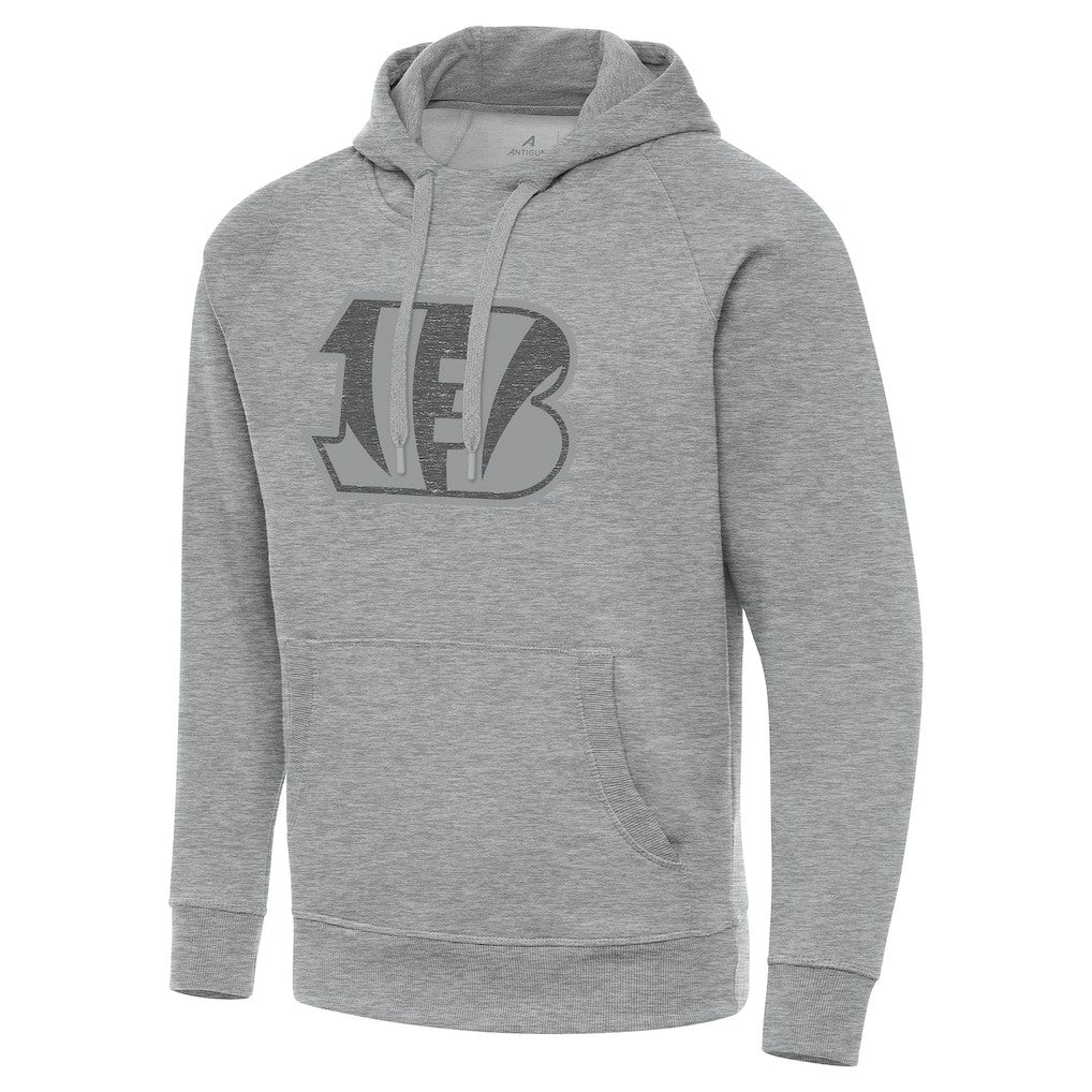 Cincinnati Bengals Antigua Victory Hoodie - Heather Gray cheap