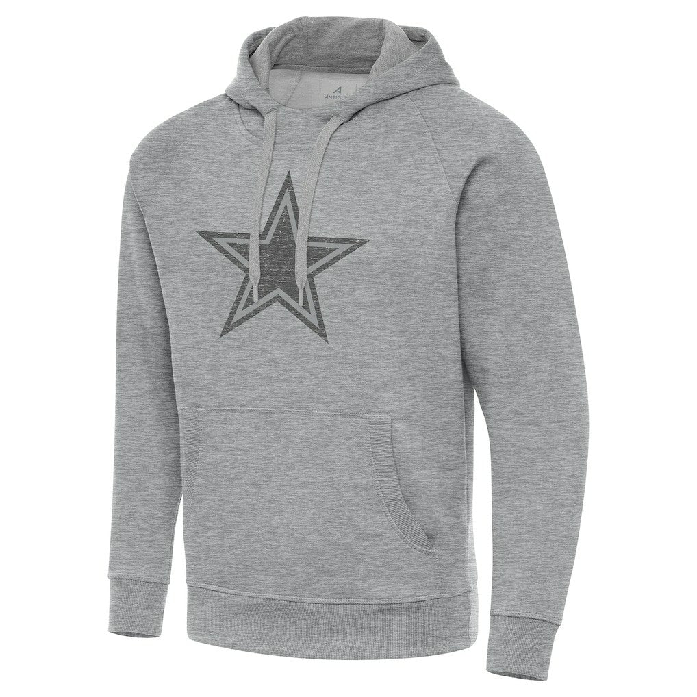 Dallas Cowboys Antigua Victory Hoodie - Heather Gray for sale