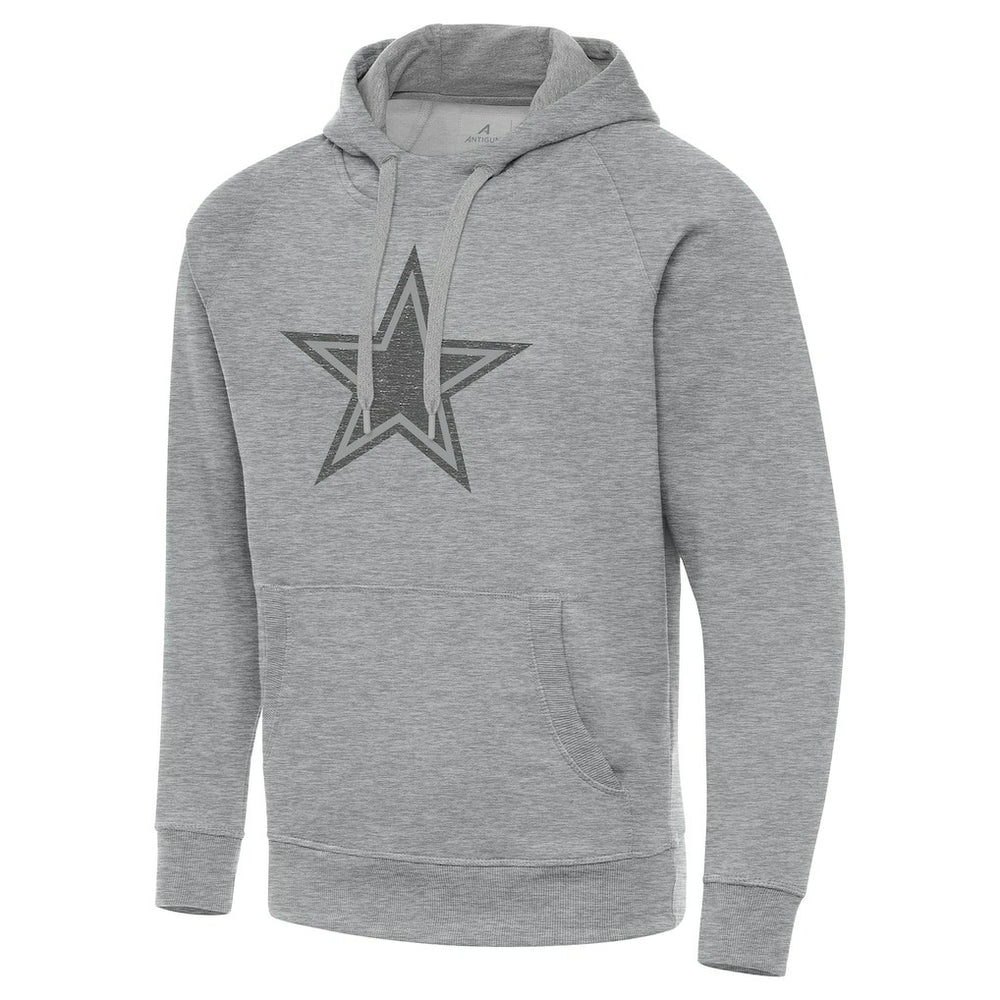 Dallas Cowboys Antigua Victory Hoodie - Heather Gray for sale