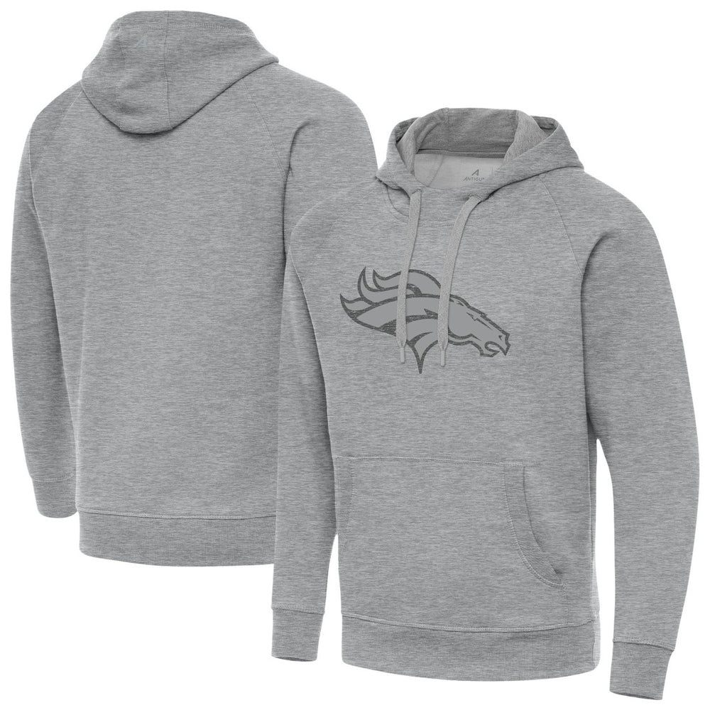 Denver Broncos Antigua Victory Hoodie - Heather Gray online