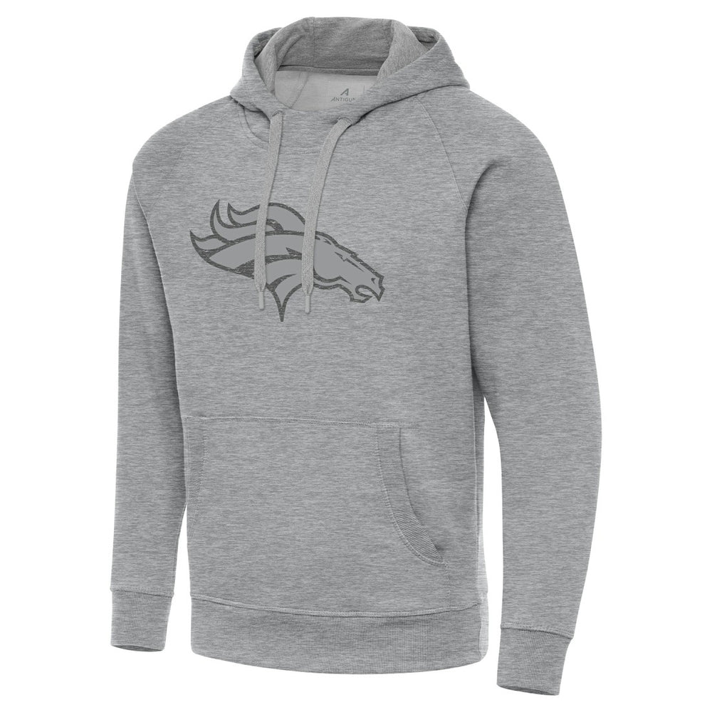 Denver Broncos Antigua Victory Hoodie - Heather Gray online