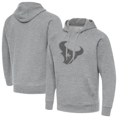 Houston Texans Antigua Victory Hoodie - Heather Gray sale