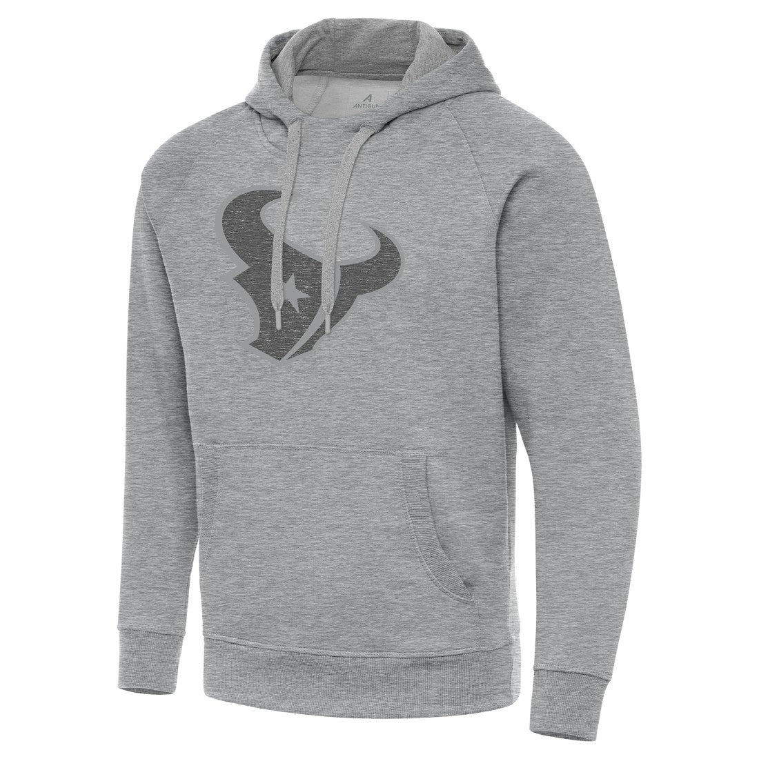 Houston Texans Antigua Victory Hoodie - Heather Gray sale