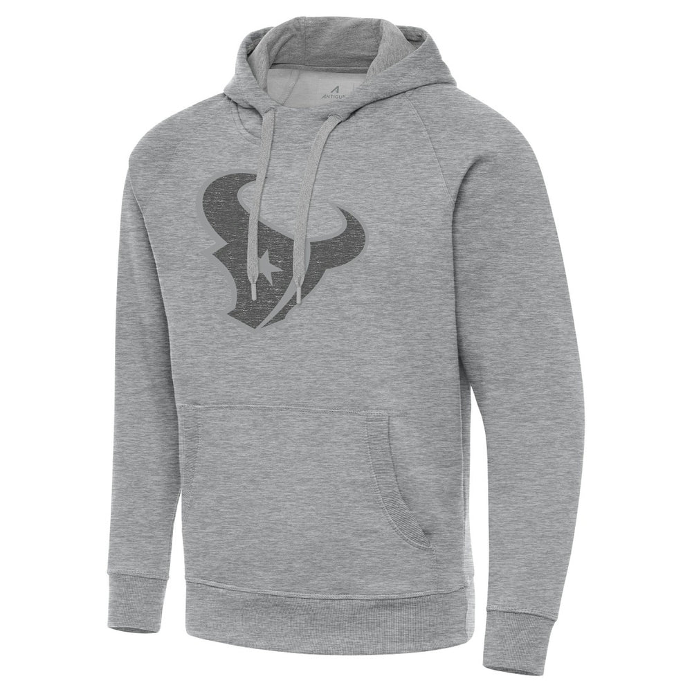 Houston Texans Antigua Victory Hoodie - Heather Gray sale