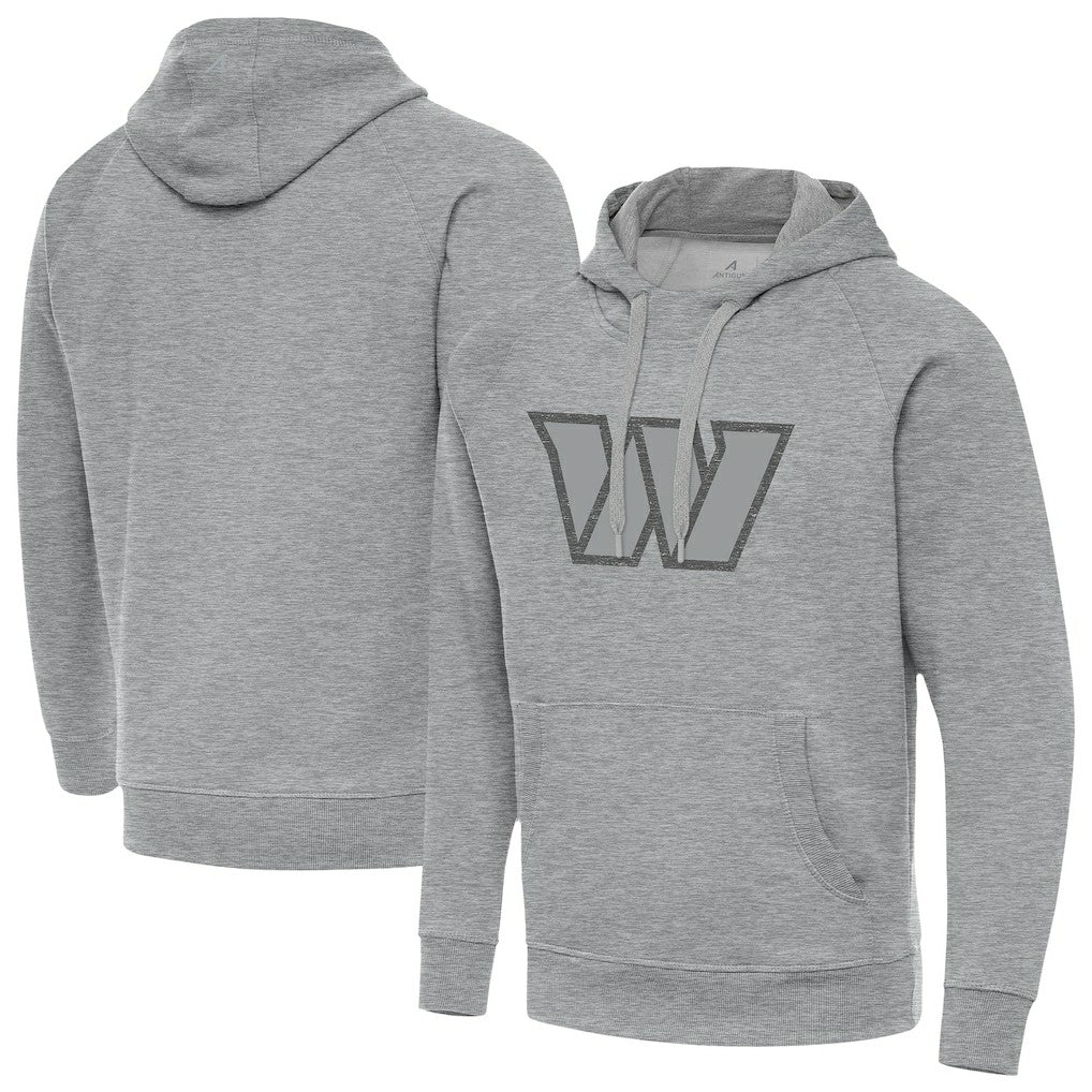Washington Commanders Antigua Victory Hoodie - Heather Gray on sale