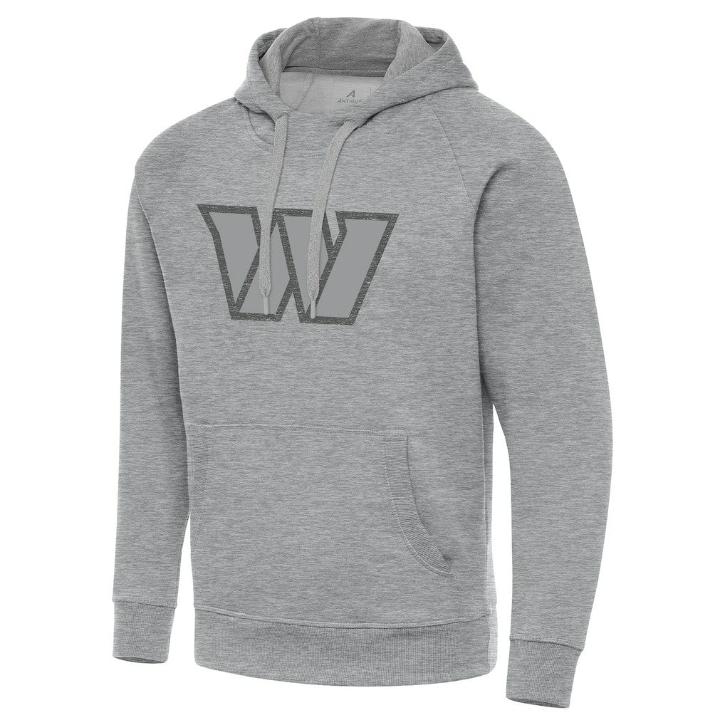 Washington Commanders Antigua Victory Hoodie - Heather Gray on sale