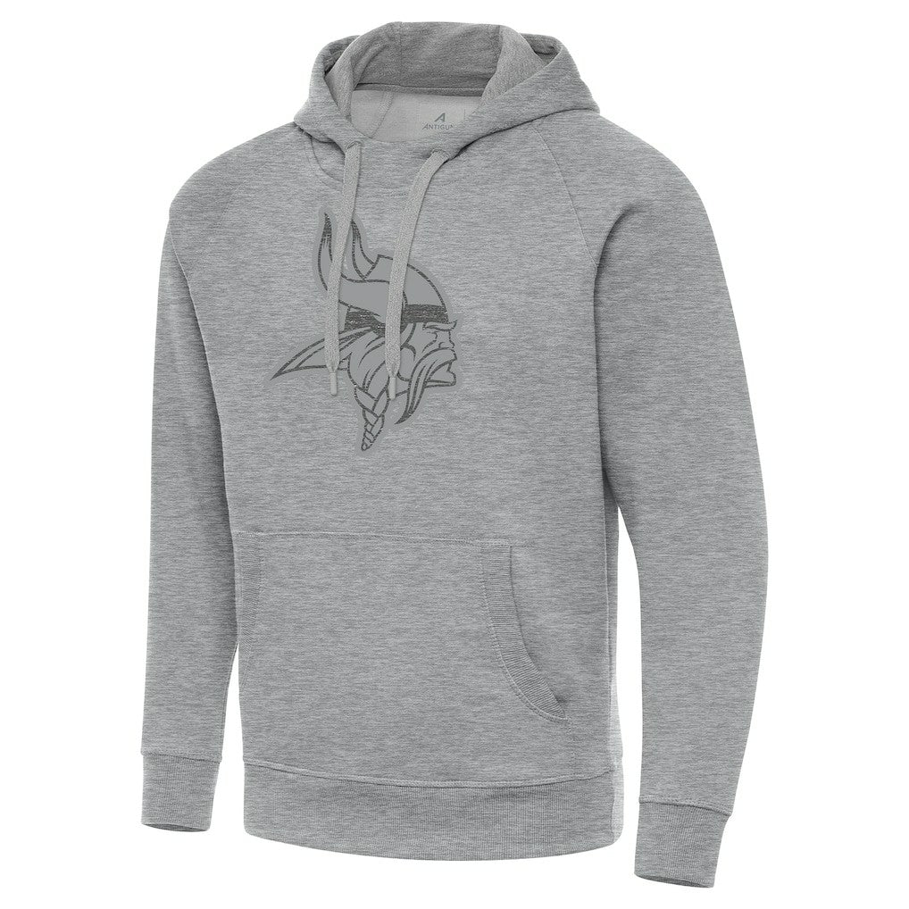 Minnesota Vikings Antigua Victory Hoodie - Heather Gray discount