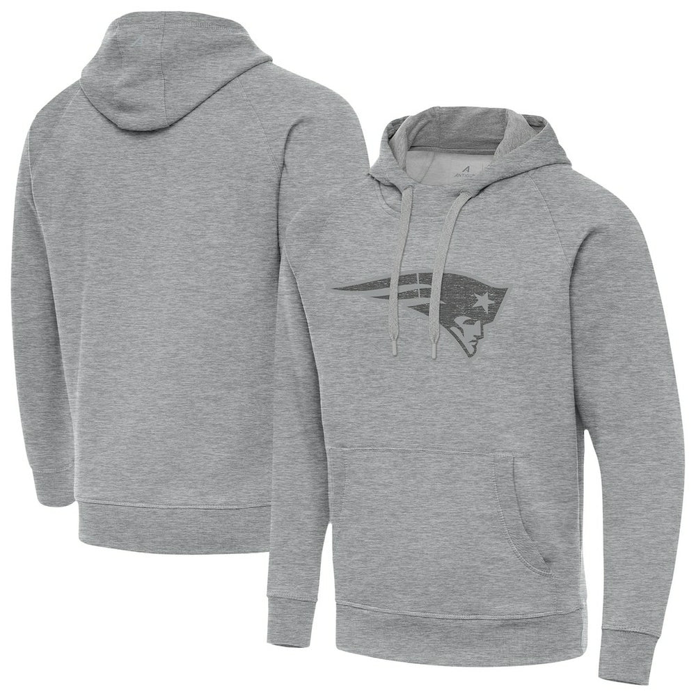 New England Patriots Antigua Victory Hoodie - Heather Gray online