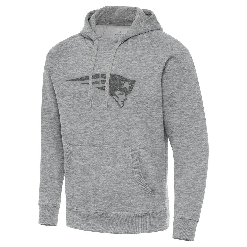 New England Patriots Antigua Victory Hoodie - Heather Gray online