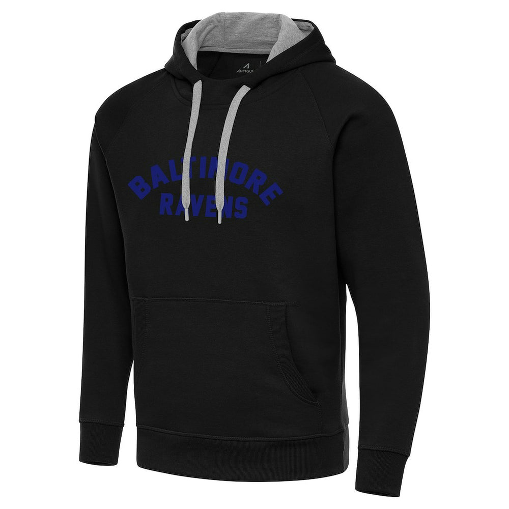 Baltimore Ravens Antigua Victory Hoodie - Black sale