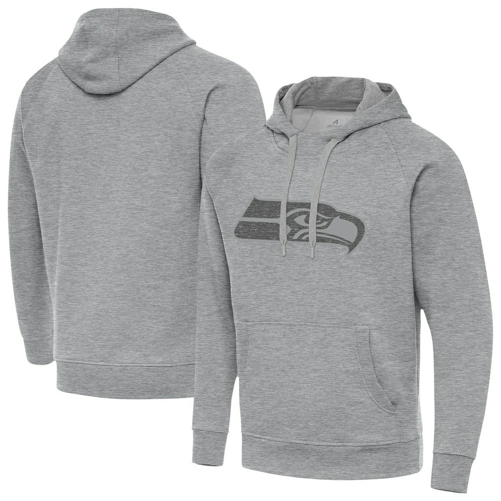 Seattle Seahawks Antigua Victory Hoodie - Heather Gray for sale