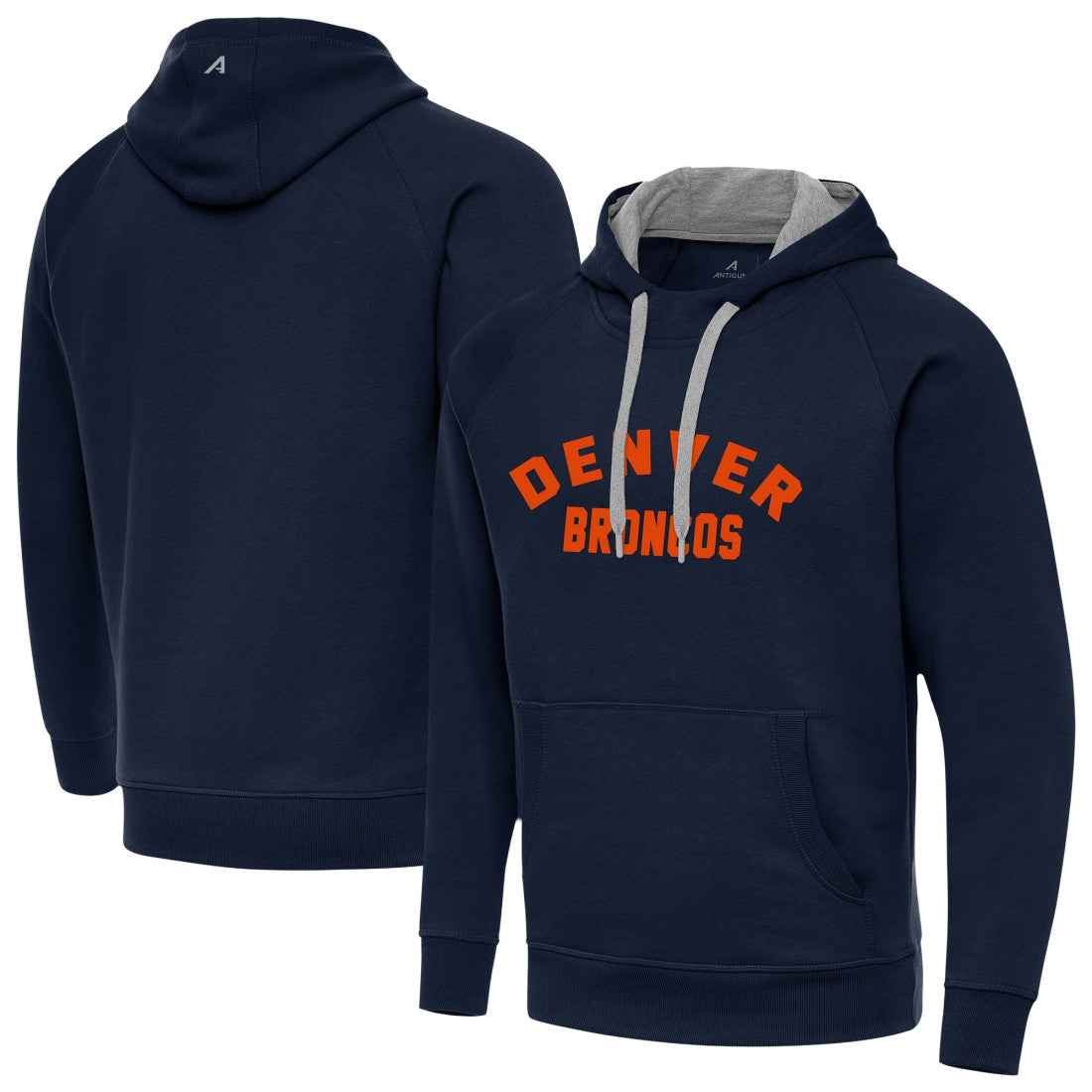 Denver Broncos Antigua Victory Hoodie - Navy on sale