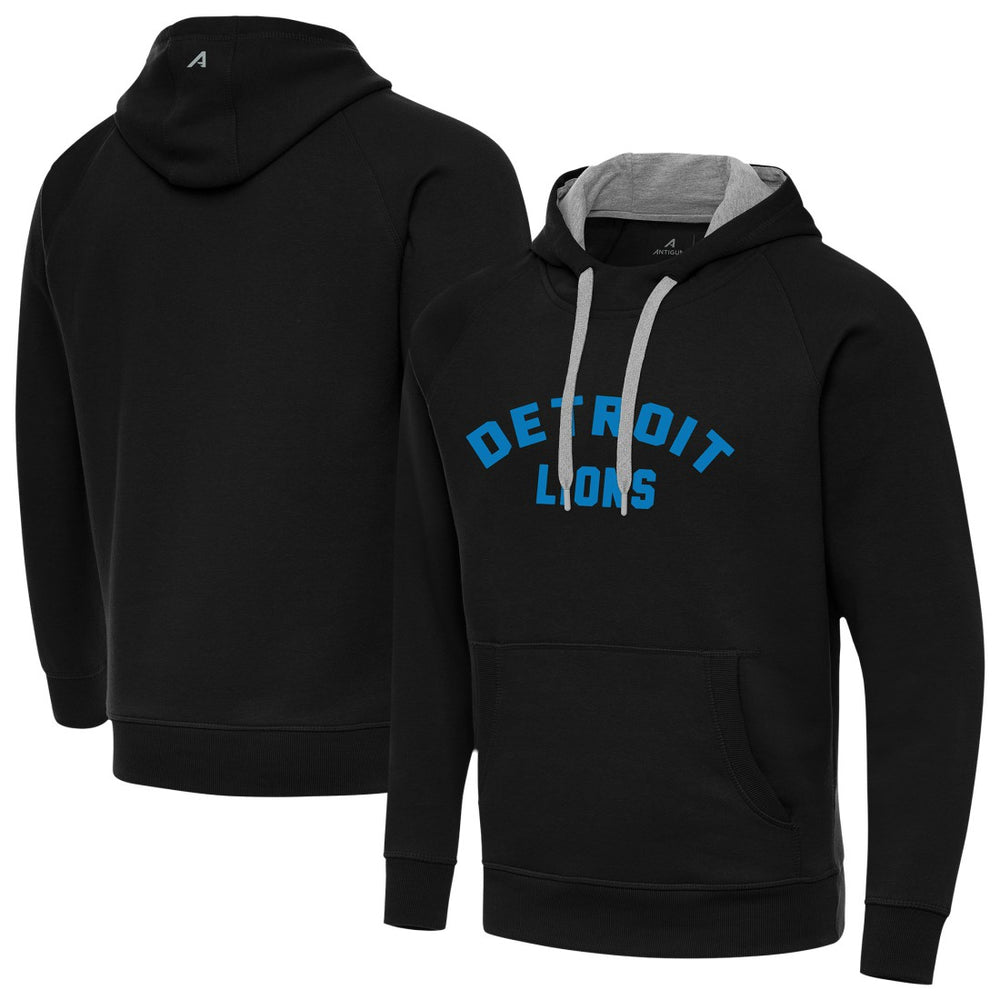 Detroit Lions Antigua Victory Hoodie - Black cheap