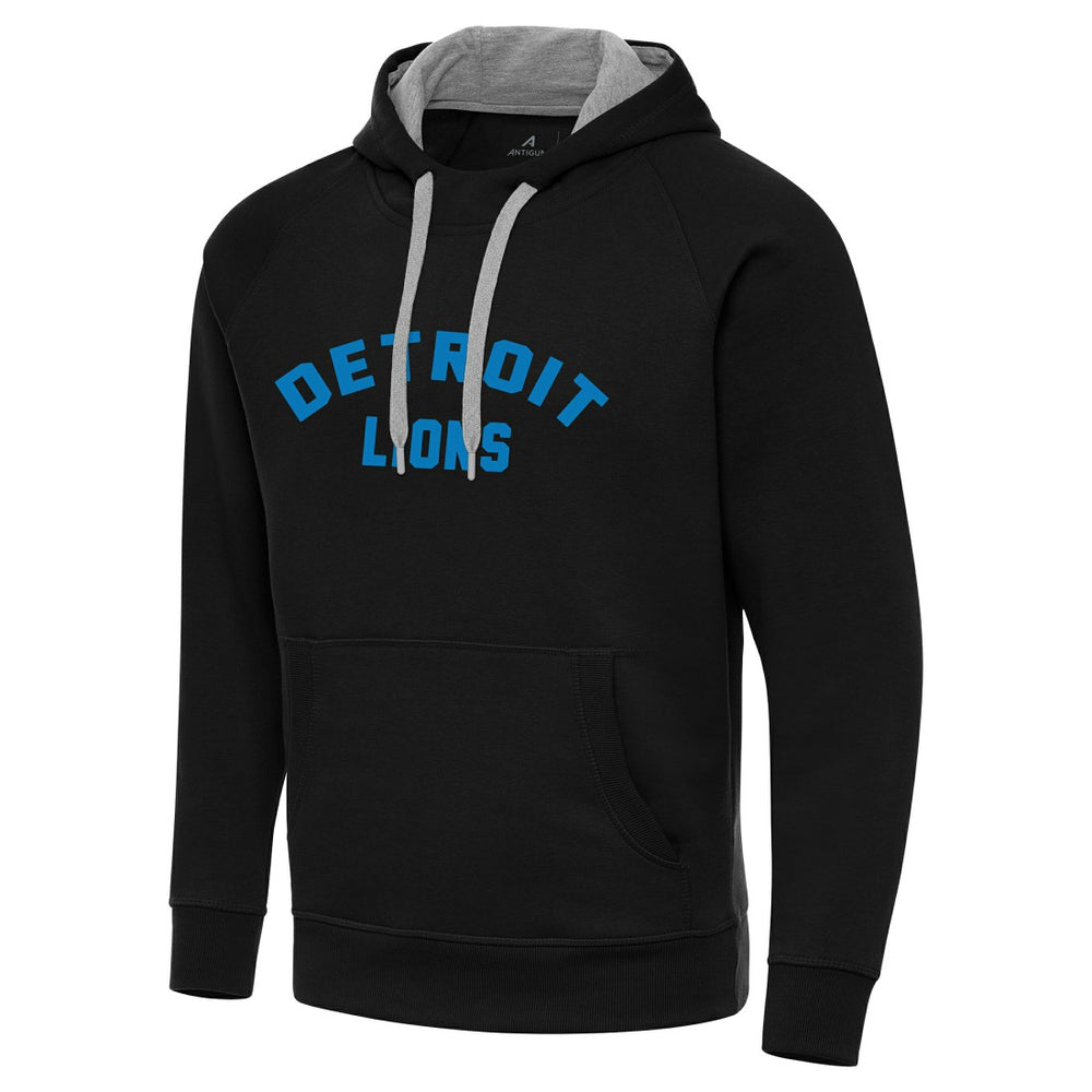 Detroit Lions Antigua Victory Hoodie - Black cheap