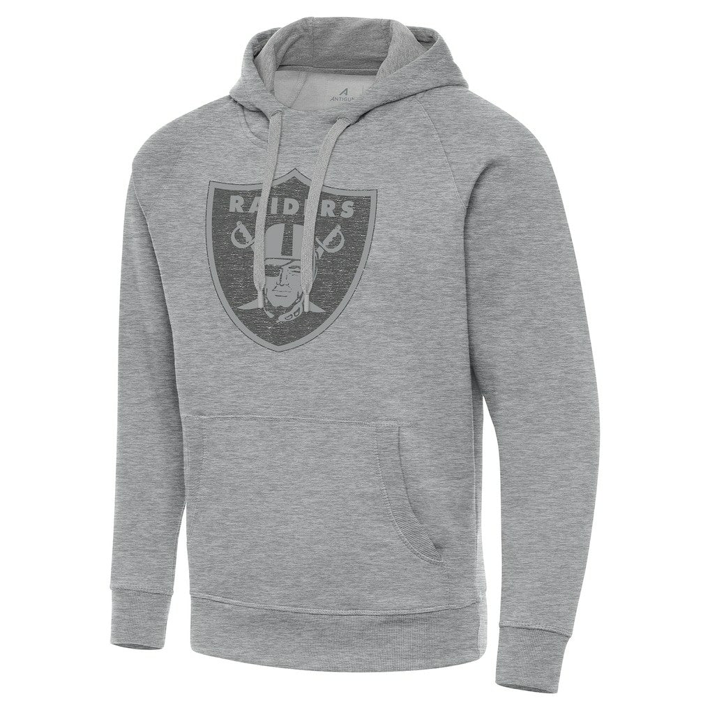 Las Vegas Raiders Antigua Victory Hoodie - Heather Gray on sale