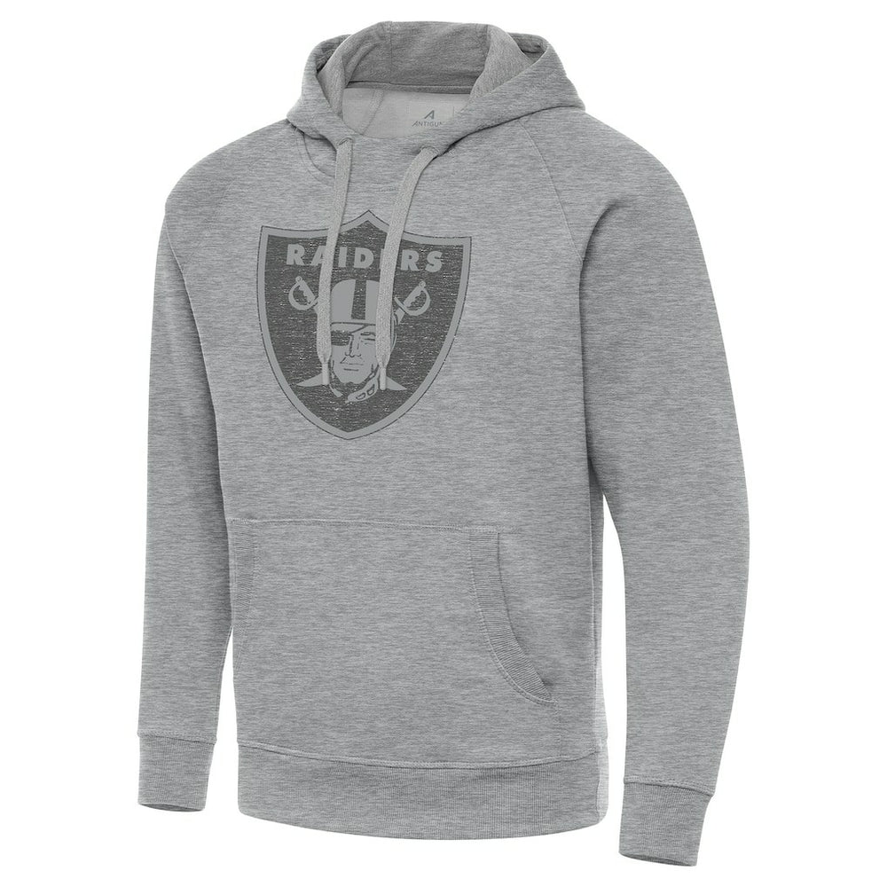 Las Vegas Raiders Antigua Victory Hoodie - Heather Gray on sale