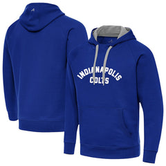 Indianapolis Colts Antigua Victory Hoodie - Royal for sale