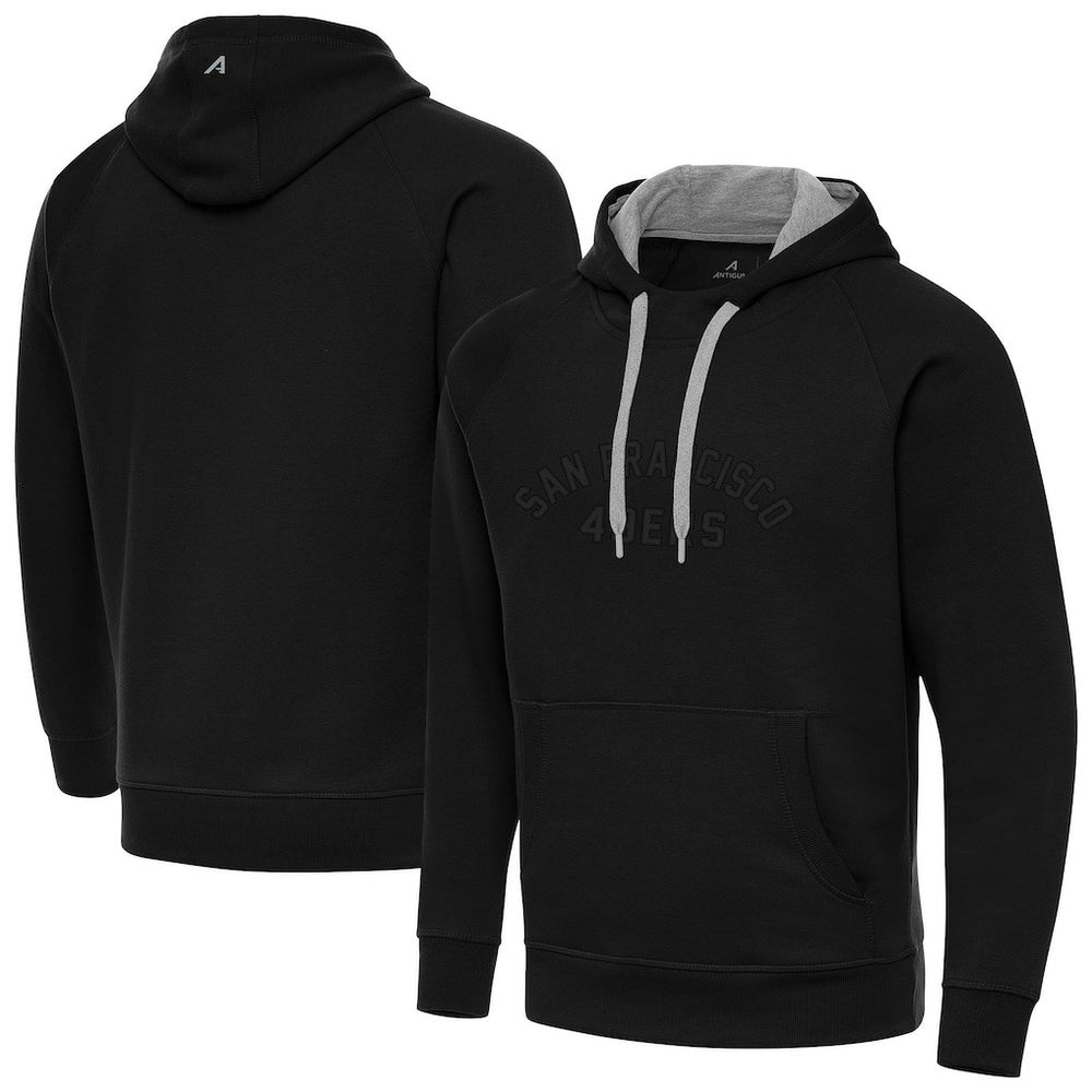 San Francisco 49ers Antigua Victory Hoodie - Black cheap