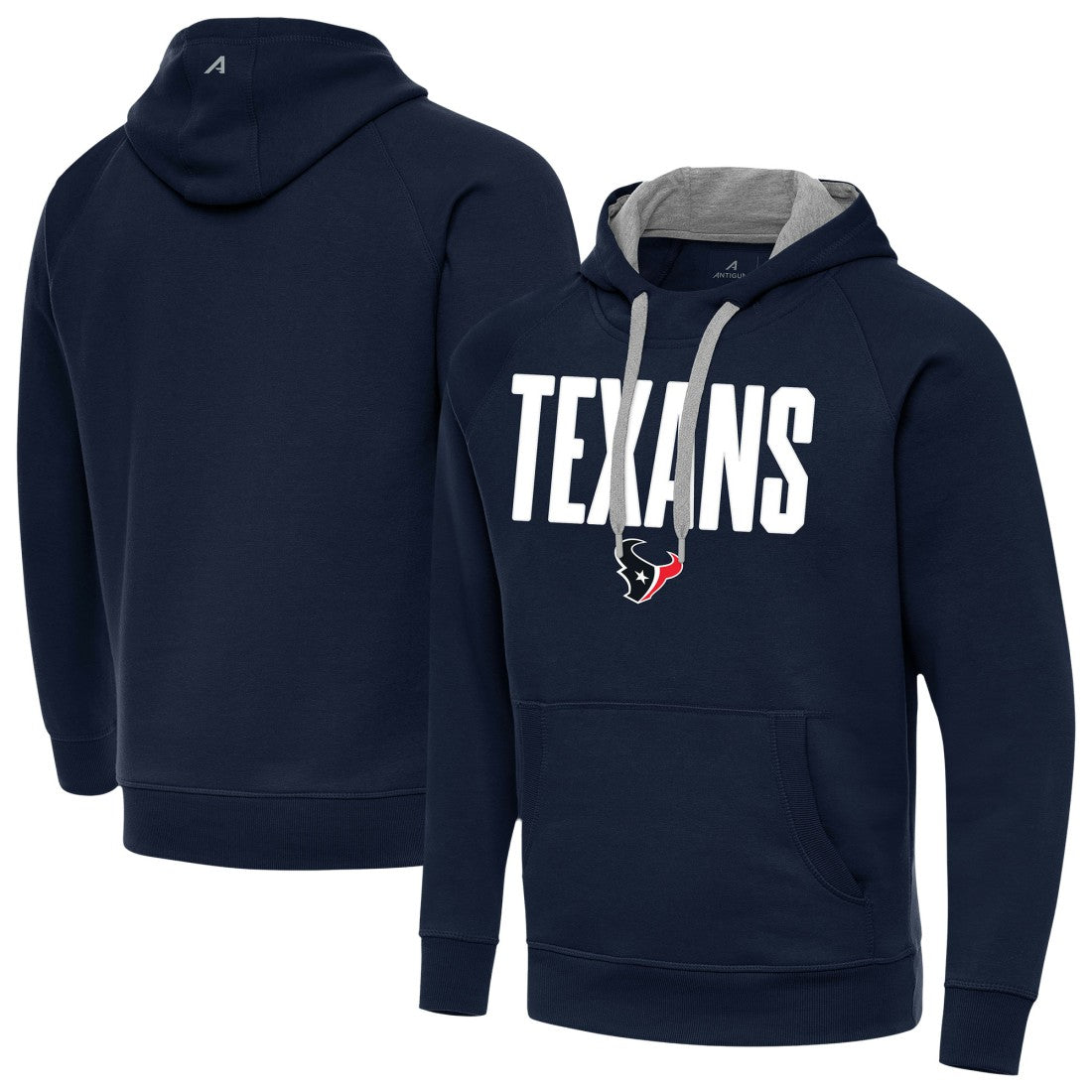 Houston Texans Antigua Victory Hoodie - Navy on sale
