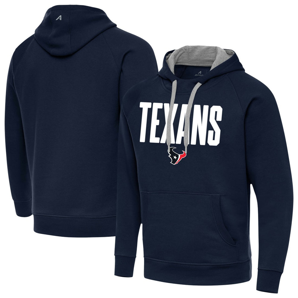 Houston Texans Antigua Victory Hoodie - Navy on sale