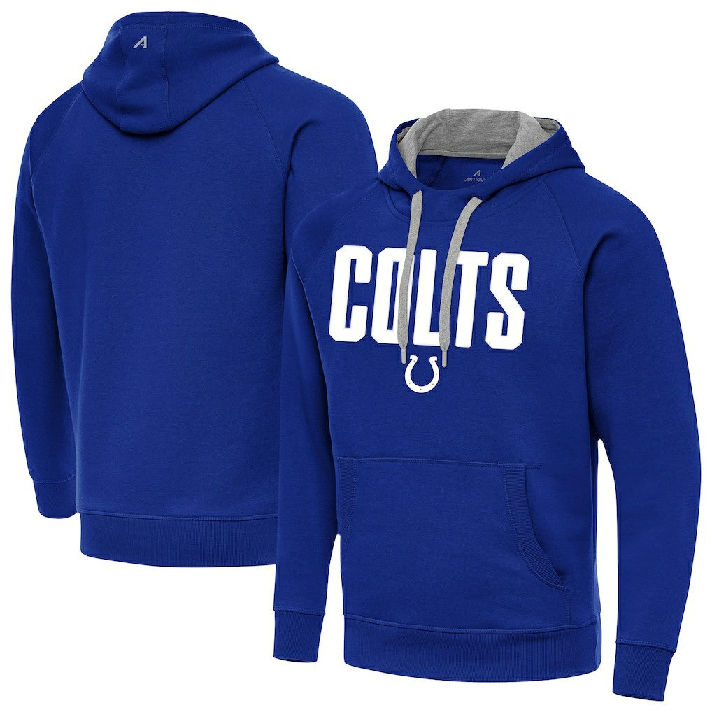 Indianapolis Colts Antigua Victory Hoodie - Royal sale