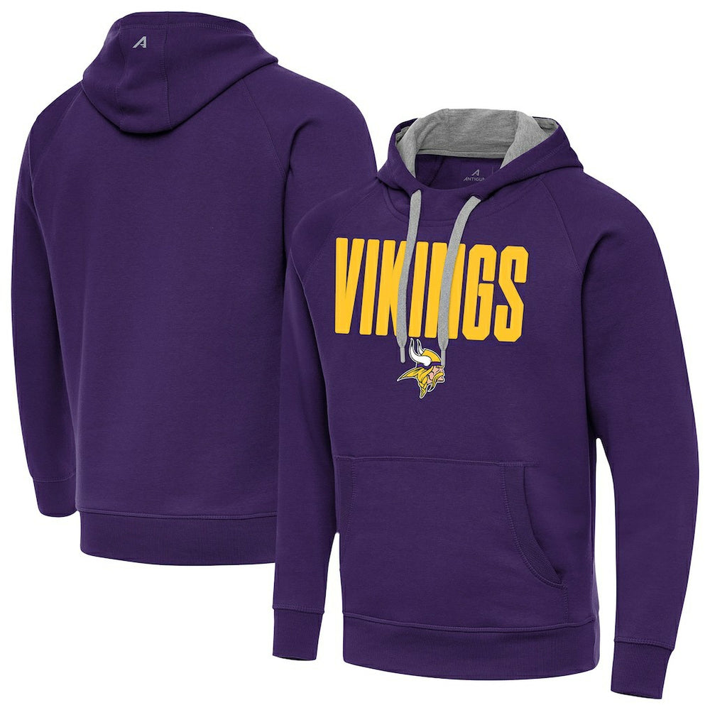 Minnesota Vikings Antigua Victory Hoodie - Purple on sale