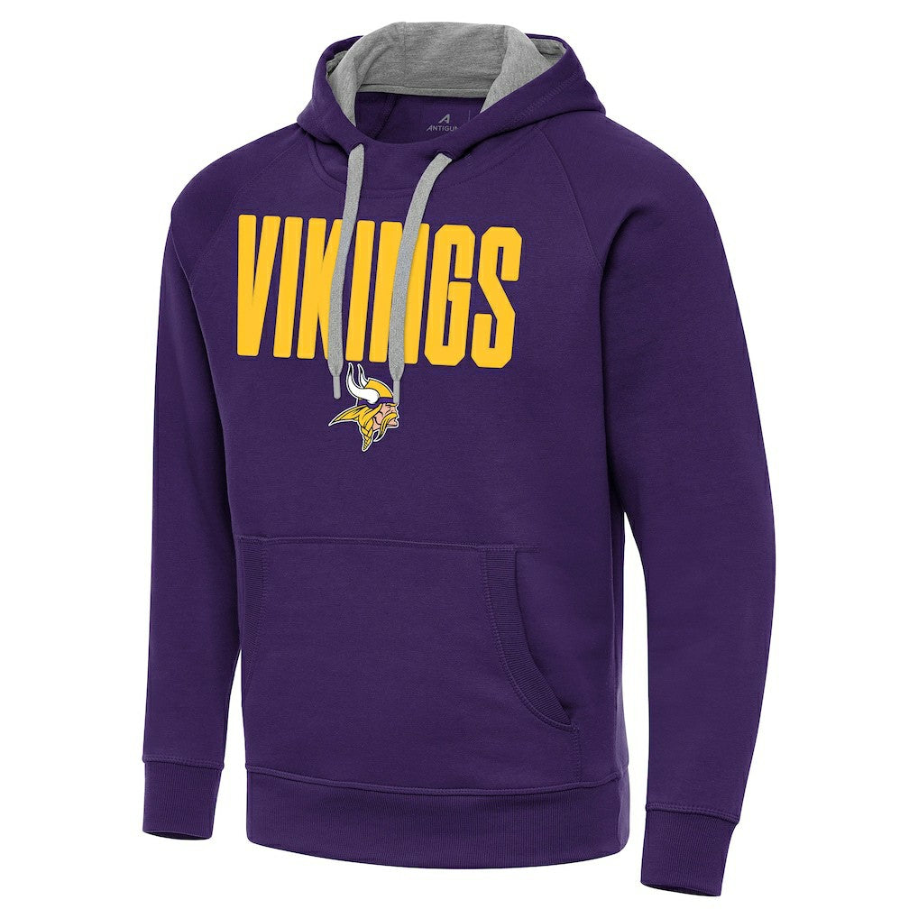 Minnesota Vikings Antigua Victory Hoodie - Purple on sale