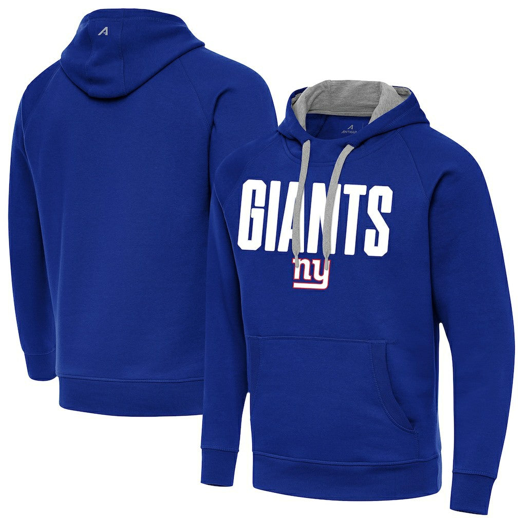 New York Giants Antigua Victory Hoodie - Royal for sale