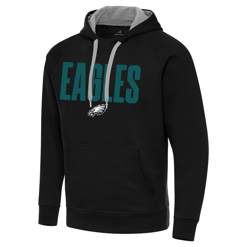 Philadelphia Eagles Antigua Victory Hoodie - Black cheap