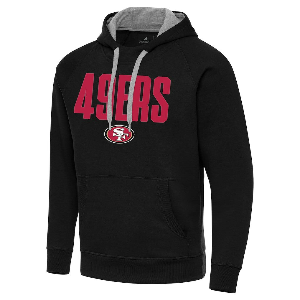San Francisco 49ers Antigua Victory Hoodie - Black online