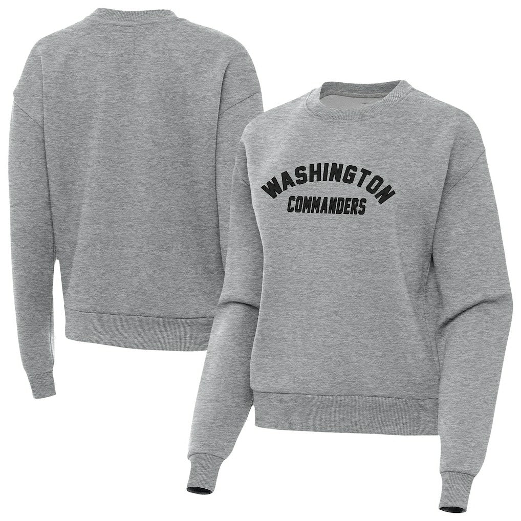 Washington Commanders Antigua Women's Victory Sweatshirt - Heather Gray sale