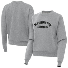 Washington Commanders Antigua Women's Victory Sweatshirt - Heather Gray sale