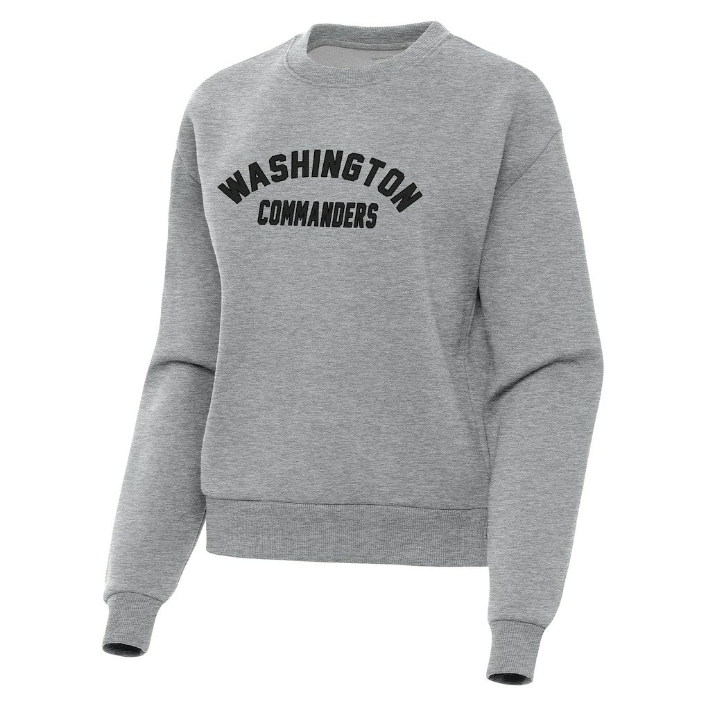 Washington Commanders Antigua Women's Victory Sweatshirt - Heather Gray sale
