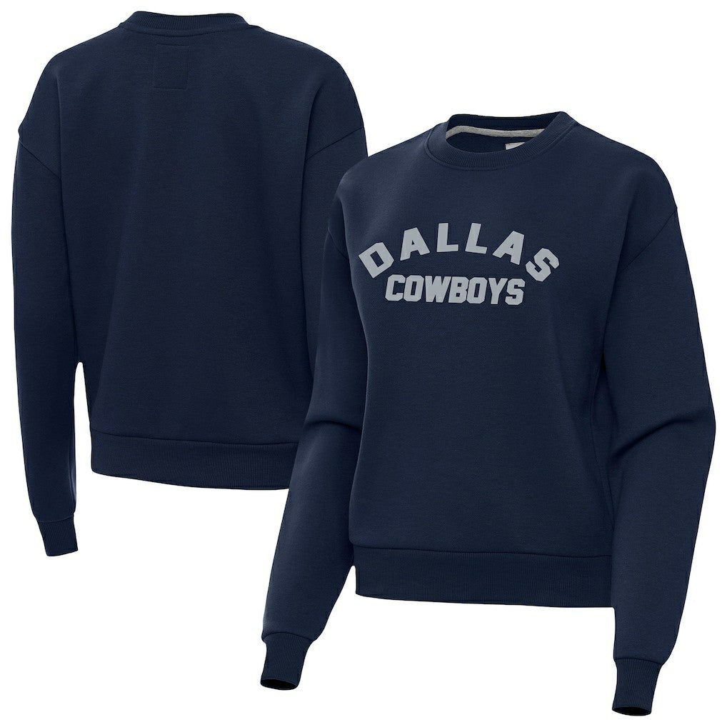 Dallas Cowboys Antigua Women's Victory Sweatshirt - Navy outlet